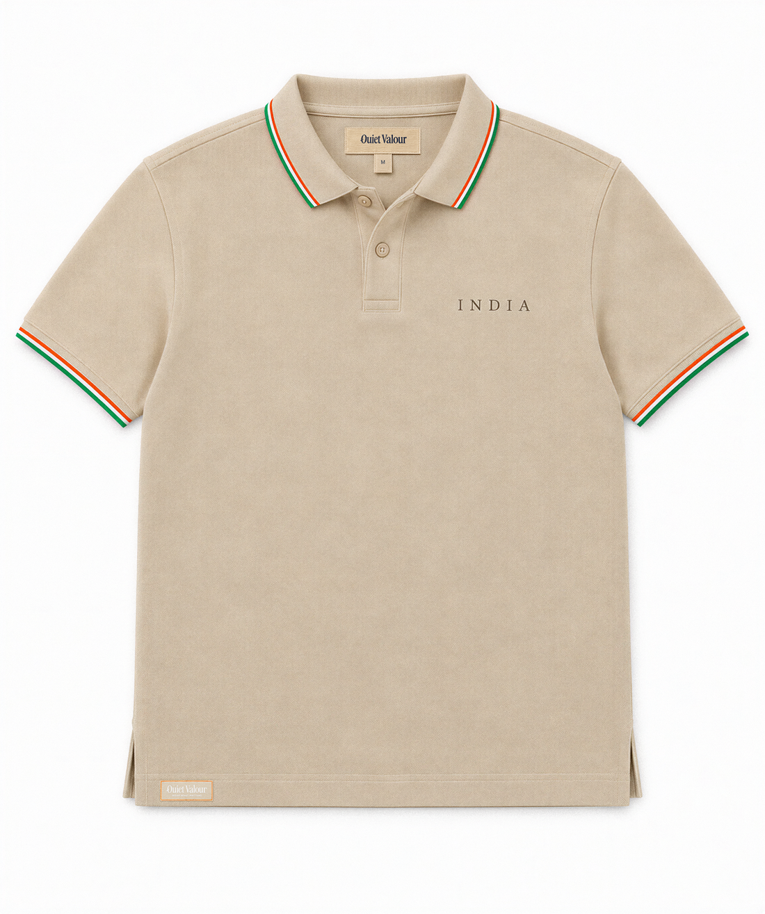 Tricolour-India-Men-Pique-Polo-Beige-Product
